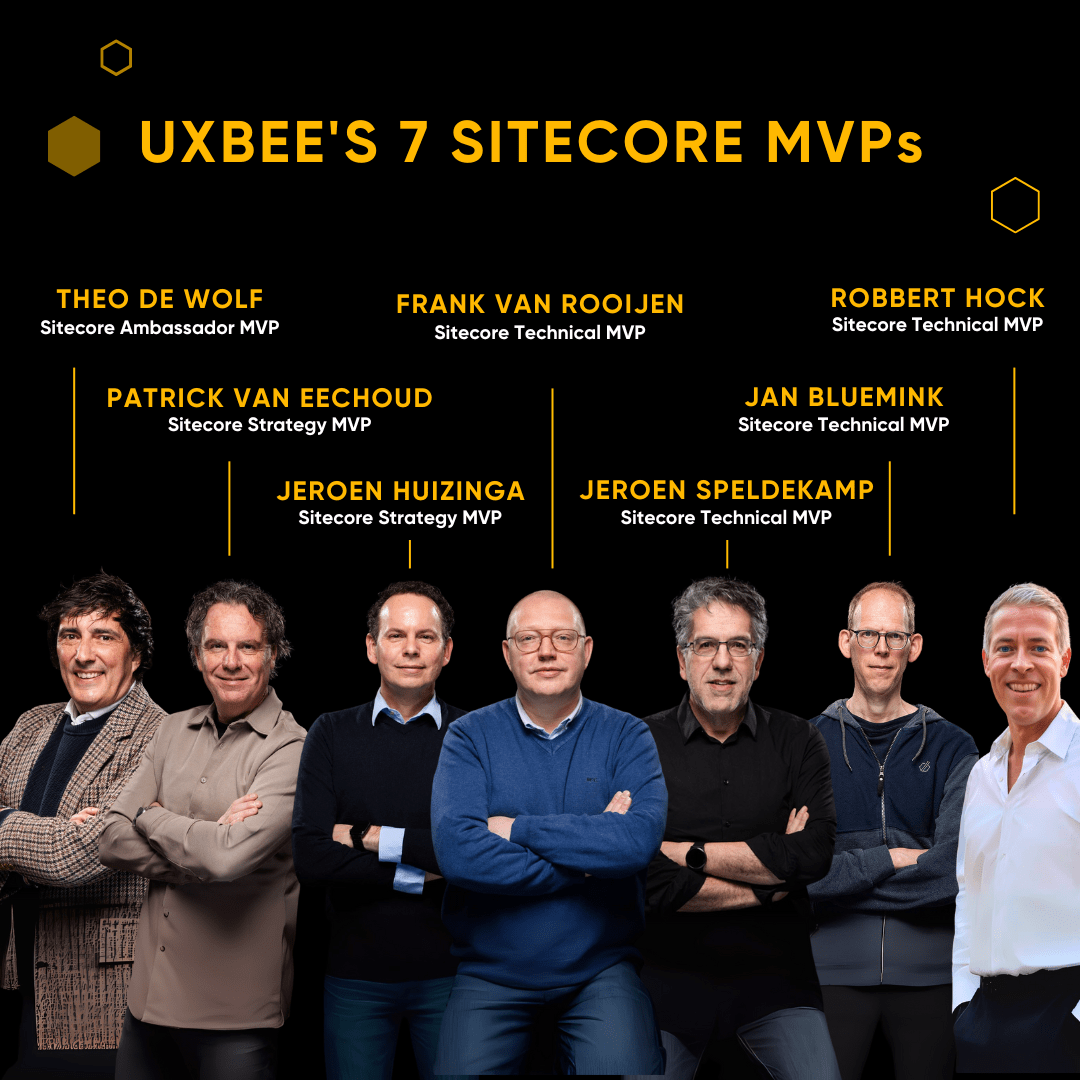 uxbee's 7 sitecore MVPs