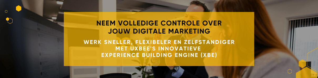 Banner XBE, klik door naar pagina over XBE